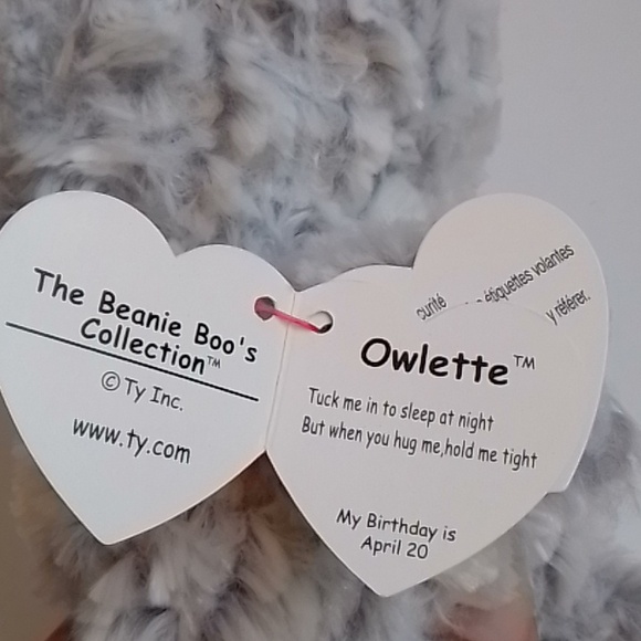 Beanie Boo's ty owlette plush 2017 - Picture 4 of 10